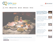 Tablet Screenshot of clarkequay.mynewsdesk.com